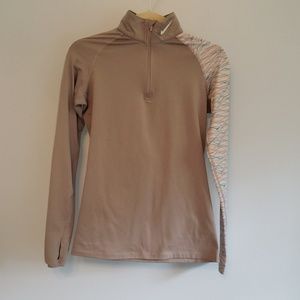 Grey Nike turtleneck thermal wear